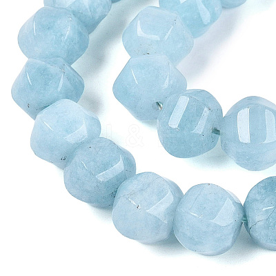 Natural White Jade Beads Strands G-N359-13A-01-1