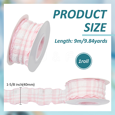 Polyester Ribbons SRIB-WH0011-354E-1