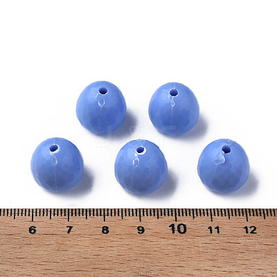 Opaque Acrylic Beads MACR-S373-10A-A02-1