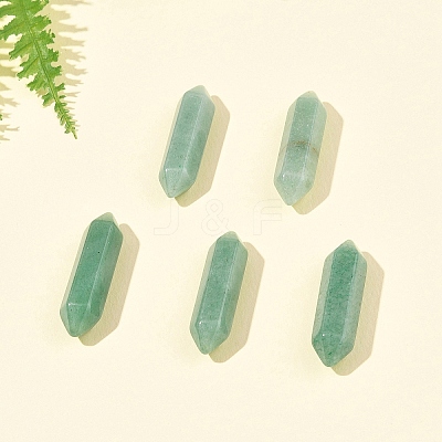 5Pcs Natural Green Aventurine Healing Stones G-FS0005-83A-1