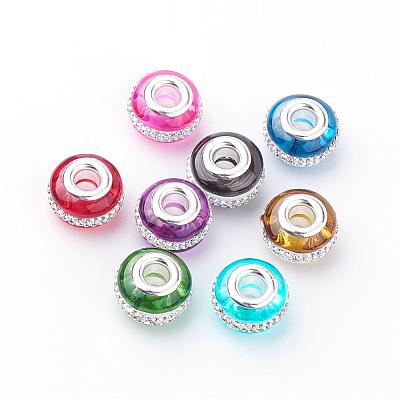 Glass European Beads GPDL-Q021-04-1