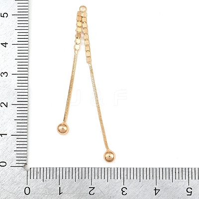 Brass Micro Pave Clear Cubic Zirconia Big Pendants CU-CBA804C-17G-1