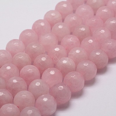 Natural Rose Quartz Beads Strands X-G-D840-20-12mm-1