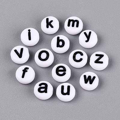 Opaque Acrylic Beads SACR-Q001-20-1