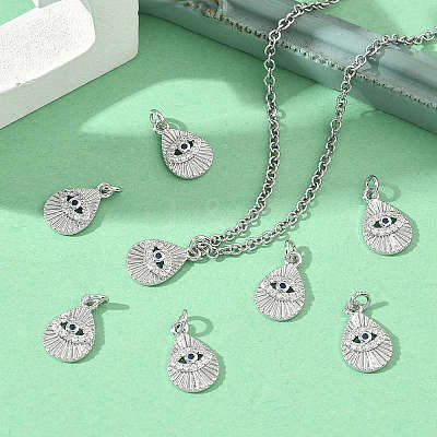 SHEGRACE Brass Cubic Zirconia Pendants XGRQ3K757-533P-1