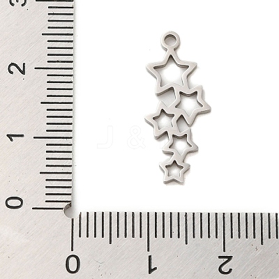 Non-Tarnish 304 Stainless Steel Pendants STAS-S123-03P-02-1