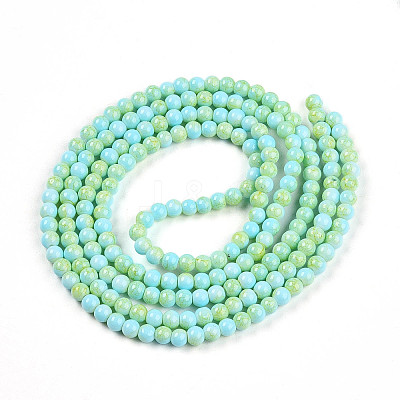 Baking Paint Glass Beads X1-DGLA-N003-4mm-C04-1