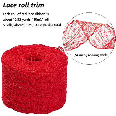 Polyester Lace Trim OCOR-A004-01R-1