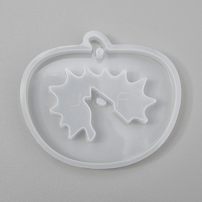Halloween DIY Pumpkin Pendant Silicone Molds DIY-P006-52-1