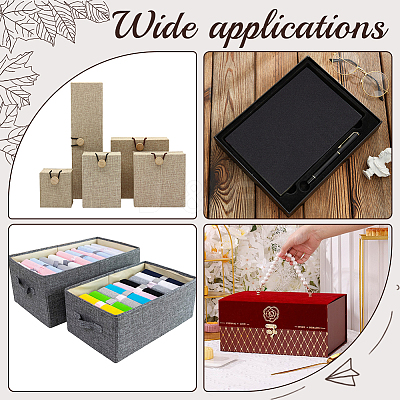4 Sheets 4 Colors Faux Suede Book Covers DIY-CP0010-62-1