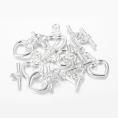 Alloy Toggle Clasps X-EA9137Y-NFS-1