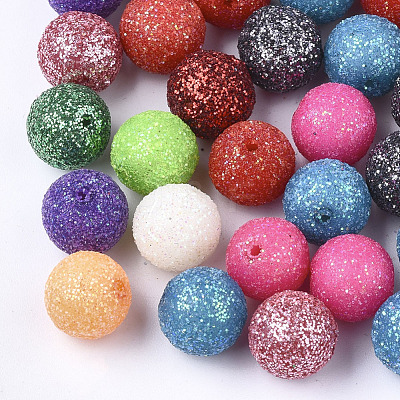 Acrylic Beads OACR-T005-116-12mm-1