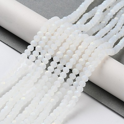 Imitation Jade Glass Beads Strands EGLA-A034-J4mm-MB04-1