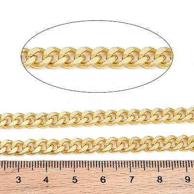 Brass Cuban Link Chains KK-CBAC547-19G-1