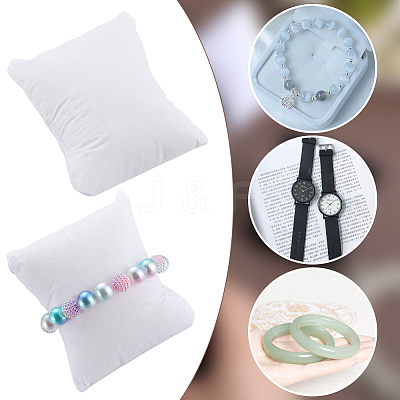 8Pcs Lint Bracelet/Watch Pillow Jewelry Displays BDIS-BBC0001-02A-1