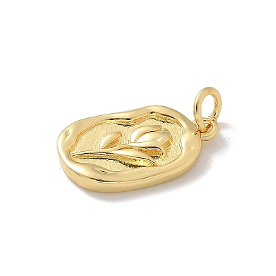 Brass Pendants KK-M300-23G-1