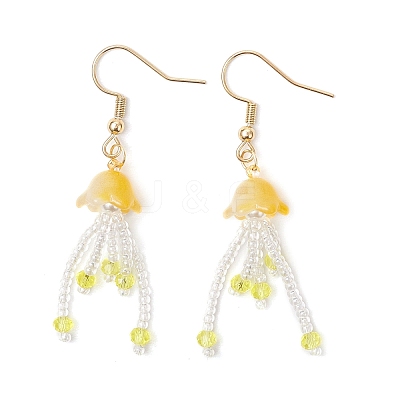 304 Stainless Steel Dangle Earrings EJEW-MZ00454-04-1