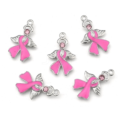 October Breast Cancer Pink Awareness Ribbon ENAM-D001-2-1
