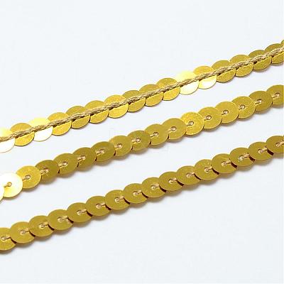 Plastic Paillette Beads PVC-Q085-4mm-A1-1
