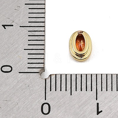 Brass Pave Cubic Zirconia Cabochons CU-CBA30E8-04G-02-1