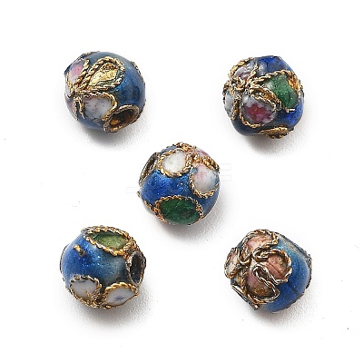 Handmade Cloisonne Beads CLB-O001-M08-01-1