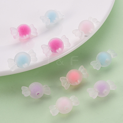 Transparent Acrylic Beads TACR-S152-13C-1