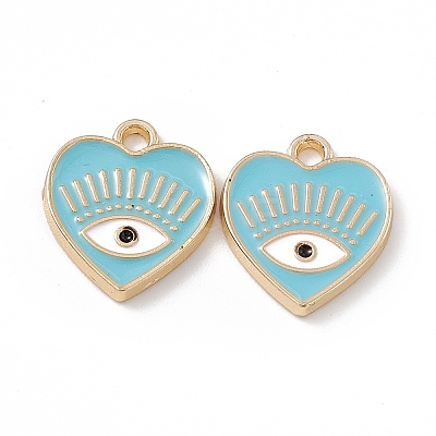 Alloy Enamel Pendants ENAM-K066-08E-1