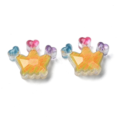 Transparent Epoxy Resin Decoden Cabochons CRES-I030-20B-1
