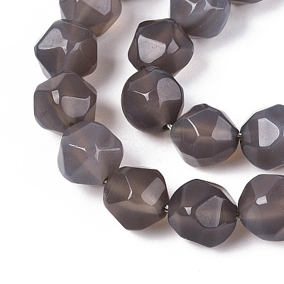 Natural Agate Beads Strands G-T121-08G-1