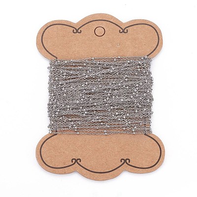 Tarnish Resistant 304 Stainless Steel Cable Chains CHS-L017-12C-1