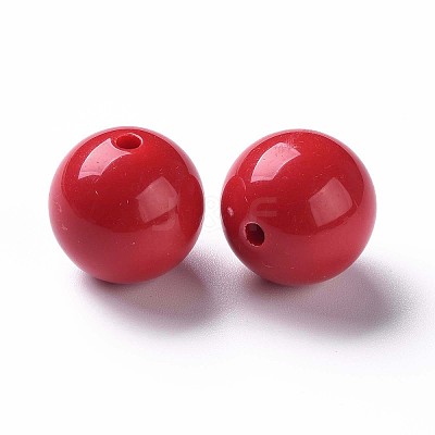 Opaque Acrylic Beads LS-X-MACR-S370-C20mm-A14-1
