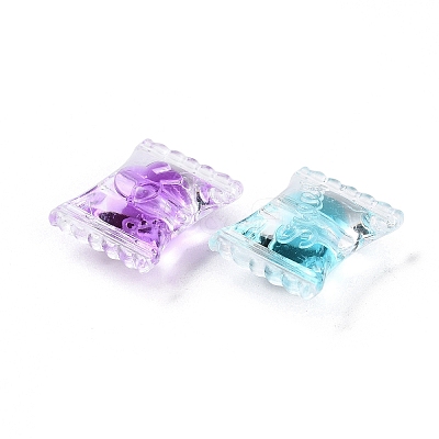 Transparent Acrylic Beads X-OACR-H112-06A-1