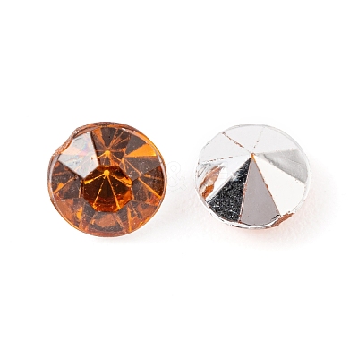 Imitation Taiwan Acrylic Rhinestone Pointed Back Cabochons GACR-A003-5mm-43-1