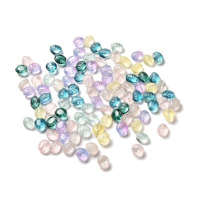 Transparent Glass Beads GLAA-O023-06-1