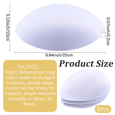 Sponge Hat Shaper Insert for Baseball Caps FIND-CP0003-72B-1