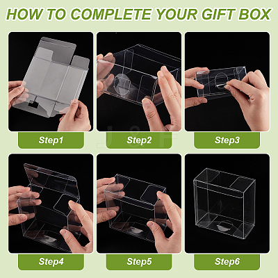 Transparent PVC Box CON-WH0084-97A-1