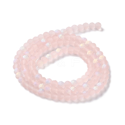 Imitation Jade Glass Beads Strands EGLA-YW0003-19B-19-1