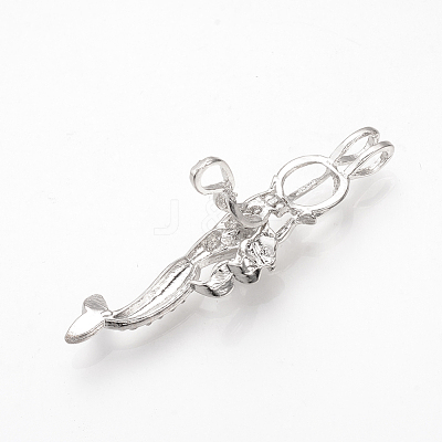 Alloy Diffuser Locket Pendants PALLOY-S105-02S-1