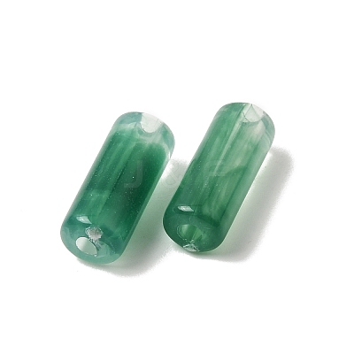Opaque Acrylic Imitation Gemstone Beads OACR-G061-02H-1