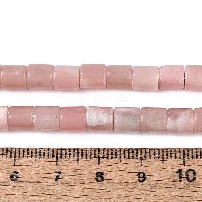 Natural Pink Opal Beads Strands G-T141-85A-02-1