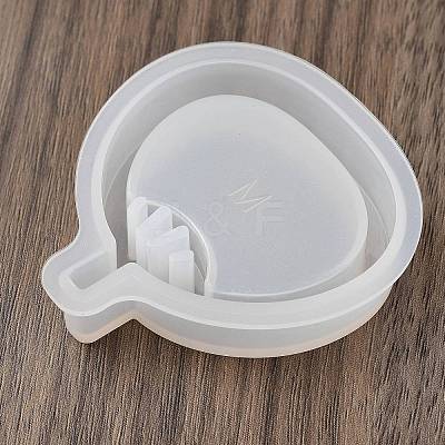 Fan Pendant DIY Silhouette Silicone Molds DIY-Z040-01A-1