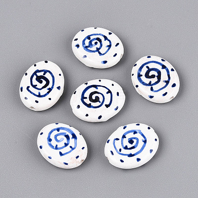 Handmade Porcelain Beads PORC-T134-11-1
