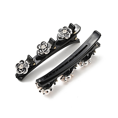 Fashion Double Layer Plastic Alligator Hair Clips Sets PHAR-P005-24-1