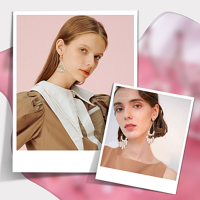 40Pcs 2 Style Brass Ball Stud Earring Post KK-BBC0003-73-1