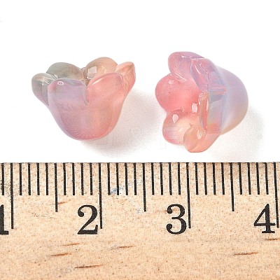 Transparent Glass Beads Caps X1-GLAA-B028-01B-1