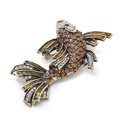 Goldfish Enamel Pins JEWB-E041-01AB-02-1