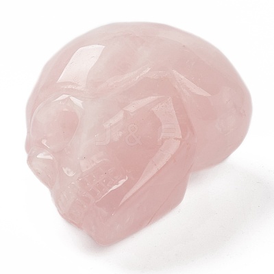 Halloween Natural Rose Quartz Home Decorations DJEW-K015-18-1