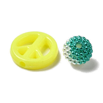 Mixed Style Acrylic Findings X1-MACR-F066-M-1
