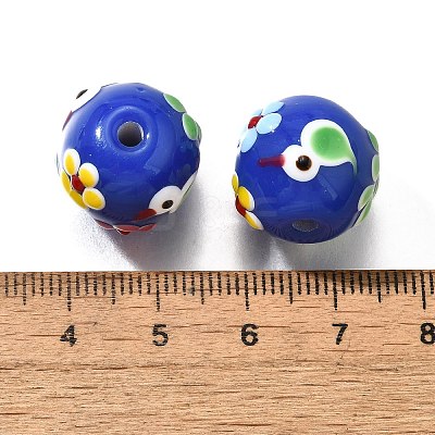 Handmade Lampwork Beads LAMP-K042-06C-1