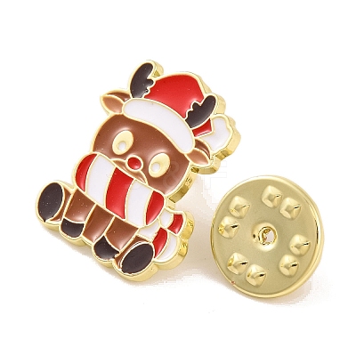 Christmas Theme Enamel Pins JEWB-M043-01B-1